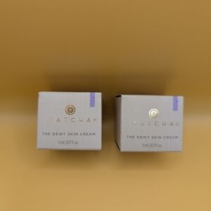 SOLD!! Tatcha The Dewy Skin Cream - Elegant Gold and Cream Packaging